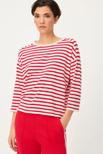 Load image into Gallery viewer, Olsen Sweater with raglan Sleeves in Red
