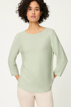 Load image into Gallery viewer, Olsen Sweater with 3/4 Sleeves in Soft Mint
