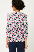 Load image into Gallery viewer, Olsen Shirt with All-Over Design in Fushsia
