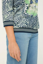 Load image into Gallery viewer, Olsen Shirt with Tunic Neckline in Green
