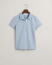 Load image into Gallery viewer, GANT Contrast Collar Pique Polo in Dove Blue
