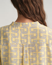Load image into Gallery viewer, GANT G-Patterned Short Sleeve Tunic
