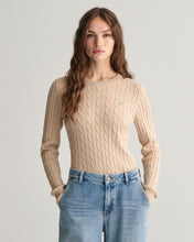Load image into Gallery viewer, Gant Stretch Cotton Knit Crew Neck Sweater
