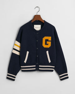 Gant Varsity Knitted Jacket