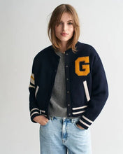 Load image into Gallery viewer, Gant Varsity Knitted Jacket
