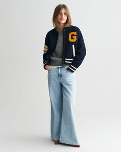 Gant Varsity Knitted Jacket