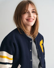 Load image into Gallery viewer, Gant Varsity Knitted Jacket
