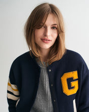 Load image into Gallery viewer, Gant Varsity Knitted Jacket
