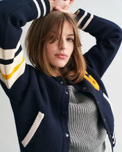 Load image into Gallery viewer, Gant Varsity Knitted Jacket
