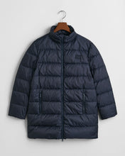 Load image into Gallery viewer, Gant Light Down Coat in Navy
