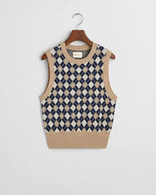 Load image into Gallery viewer, Gant Argyle C-Neck Vest
