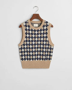 Gant Argyle C-Neck Vest