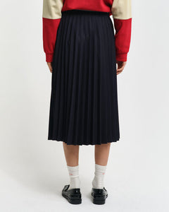 Gant Jersey Pleated Skirt