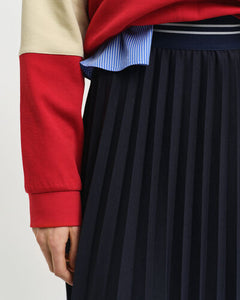 Gant Jersey Pleated Skirt