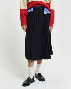 Gant Jersey Pleated Skirt