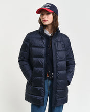 Load image into Gallery viewer, Gant Light Down Coat in Navy
