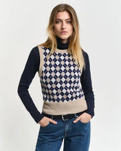 Load image into Gallery viewer, Gant Argyle C-Neck Vest
