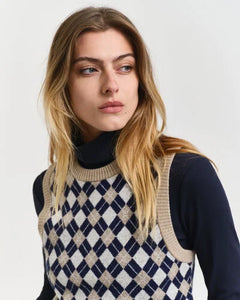 Gant Argyle C-Neck Vest