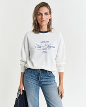 Load image into Gallery viewer, Gant Crew in White
