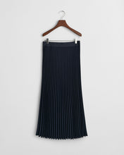 Load image into Gallery viewer, Gant Pleated Skirt in Evening Blue
