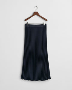 Gant Pleated Skirt in Evening Blue