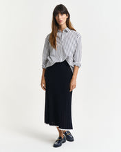 Load image into Gallery viewer, Gant Relaxed Fit Striped Shirt in Evening Blue

