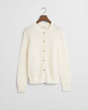 Load image into Gallery viewer, Gant Knit Jacket in Ivory
