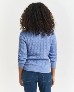 Gant Stretch Cotton Cable Half-Zip