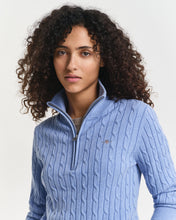 Load image into Gallery viewer, Gant Stretch Cotton Cable Half-Zip
