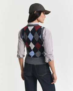 Gant Argyle C-Neck Vest
