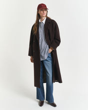 Load image into Gallery viewer, Gant Contrast Collar Striped Shirt in Blue
