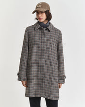 Load image into Gallery viewer, Gant Checked Wool Blend Car Coat
