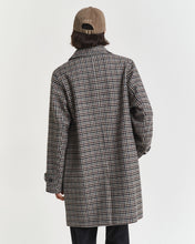 Load image into Gallery viewer, Gant Checked Wool Blend Car Coat
