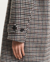 Load image into Gallery viewer, Gant Checked Wool Blend Car Coat
