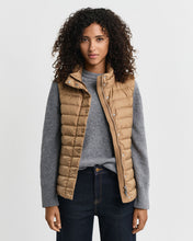 Load image into Gallery viewer, Gant Light Down Vest in Khaki

