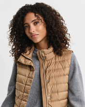 Load image into Gallery viewer, Gant Light Down Vest in Khaki

