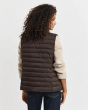 Load image into Gallery viewer, Gant Light Down Vest in Deep Brown
