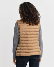 Load image into Gallery viewer, Gant Light Down Vest in Khaki
