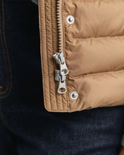 Load image into Gallery viewer, Gant Light Down Vest in Khaki
