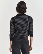 Load image into Gallery viewer, Gant Houndstooth Jacquard Polo
