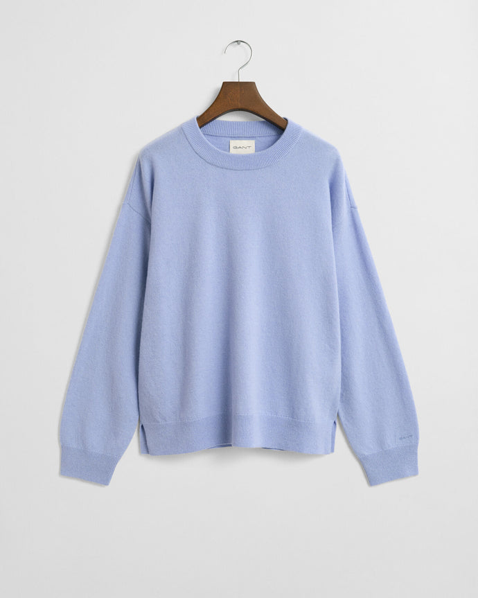 Gant Lambswool Cardigan in Clear Sky