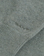 Load image into Gallery viewer, Gant Superfine Lambswool C-Neck in Faded Sage
