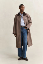 Load image into Gallery viewer, Gant Striped Classic Poplin Shirt in Misty Lavender
