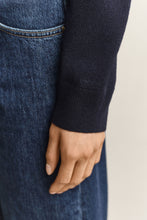 Load image into Gallery viewer, Gant Lambswool Rugger Sweater in Evening Blue
