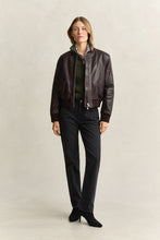 Load image into Gallery viewer, Gant Stretch Cable Knit Half-Zip Sweater in Mossy Green
