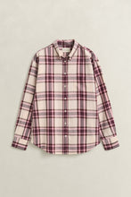 Load image into Gallery viewer, Gant Relaxed Flannel Shirt in Refined Pink
