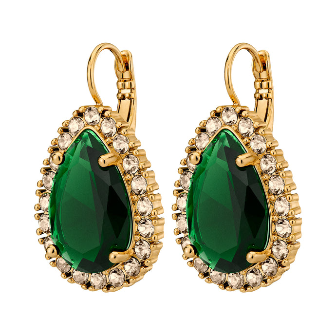 Dyrberg/Kern Fiora Earring in Emerald