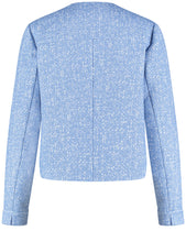 Load image into Gallery viewer, Gerry Weber Tweed Blazer Jacket in Blue
