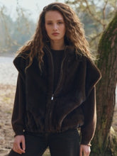 Load image into Gallery viewer, Repeat Faux Fur Gilet
