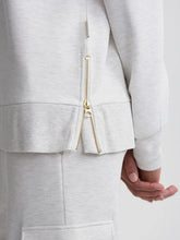 Load image into Gallery viewer, Varley Gabriella Sweat in Ivory Marl
